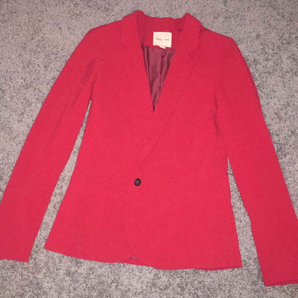 Red blazer